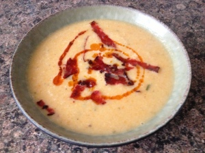 white bean and chorizo soup